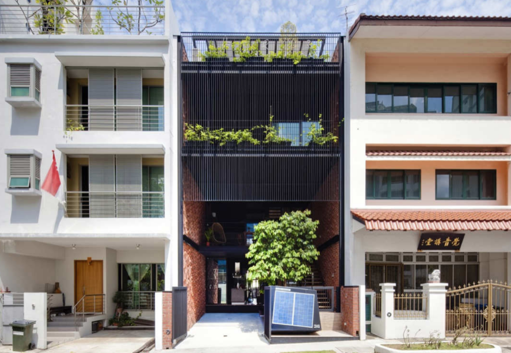 beautiful solar house in singapore