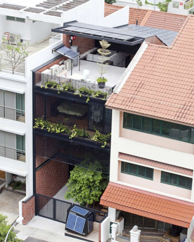 beautiful solar house in singapore