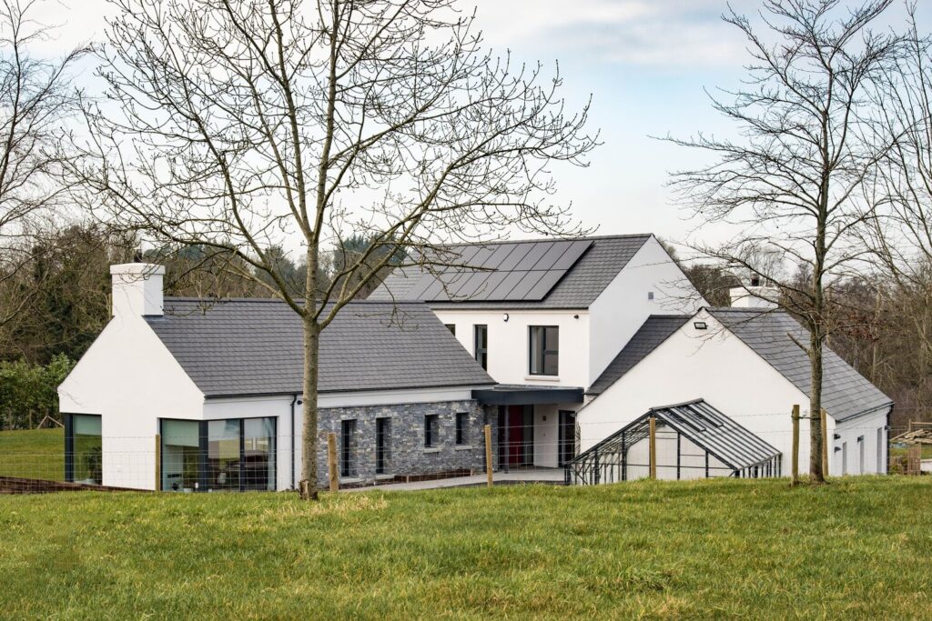 beautiful solar house in summerisland northern ireland