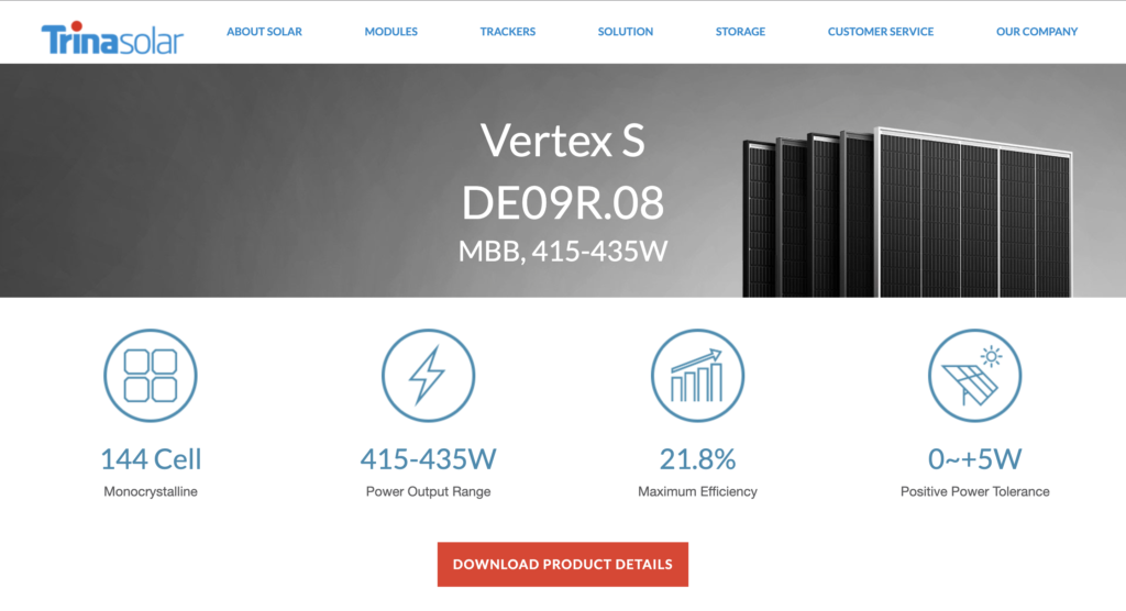 trinasolar solar panels