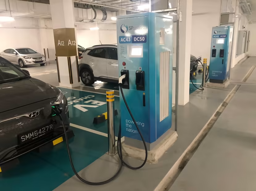 SP Group - EV Charging Stations Singapore